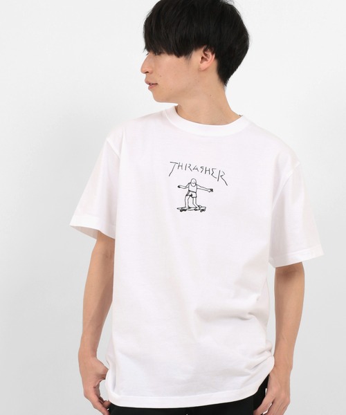 THRASHER（スラッシャー）の「【THRASHER/スラッシャー】マークゴンザレス コラボ プリント半袖Tシャツ（Tシャツ/カットソー・メンズ・ブラック/ホワイト・M/L/XL）」の16枚目の写真