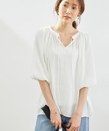 ROPE' PICNIC | 【2WAY】パフスリーブブラウス(シャツ/ブラウス)