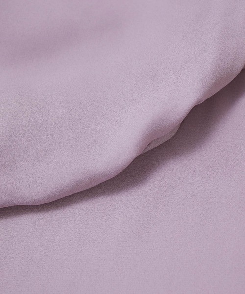 ROPE' PICNIC（ロペピクニック）の「【2WAY】パフスリーブブラウス（シャツ/ブラウス・レディース・ブラック/ホワイト/ダークラベンダー・38）」の13枚目の写真