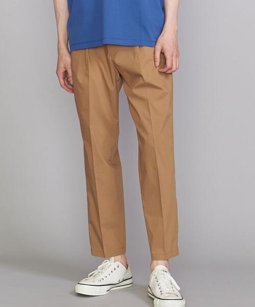 BEAUTY&YOUTH UNITED ARROWS（ビューティーアンドユースユナイテッドアローズ）の「BY スムース 1P ワイド テーパード アンクル パンツ（その他パンツ・メンズ・ベージュ/ネイビー/ダークグレー・SMALL/MEDIUM/LARGE/X-LARGE）」の7枚目の写真