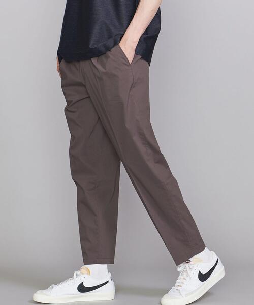 BEAUTY&YOUTH UNITED ARROWS（ビューティーアンドユースユナイテッドアローズ）の「BY スムース 1P ワイド テーパード アンクル パンツ（その他パンツ・メンズ・ベージュ/ネイビー/ダークグレー・SMALL/MEDIUM/LARGE/X-LARGE）」の9枚目の写真
