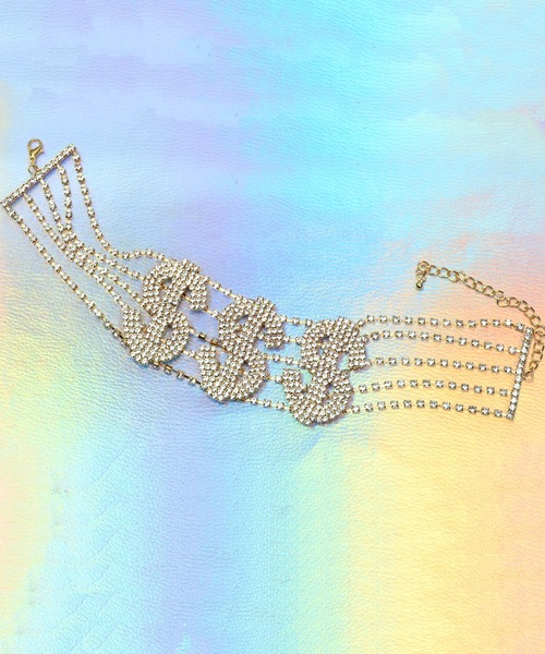 babyShoop（ベイビーシュープ）の「$ロゴネックレス（ネックレス・レディース・ゴールド・FREE）」の3枚目の写真