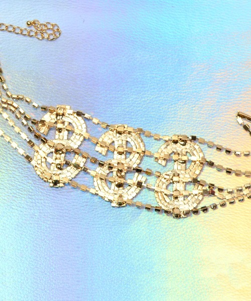 babyShoop（ベイビーシュープ）の「$ロゴネックレス（ネックレス・レディース・ゴールド・FREE）」の2枚目の写真