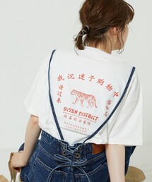 FREAK'S STORE | チャイナロゴ5分袖Ｔシャツ(Tシャツ/カットソー)