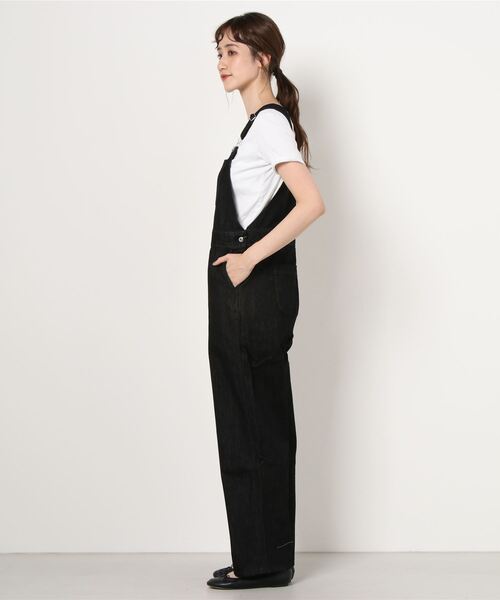 EDIT Gris（エディットグリ）の「デザインポケットサロペット/オーバーオール（サロペット/オーバーオール・レディース・ホワイト/ブラック・FREE）」の22枚目の写真