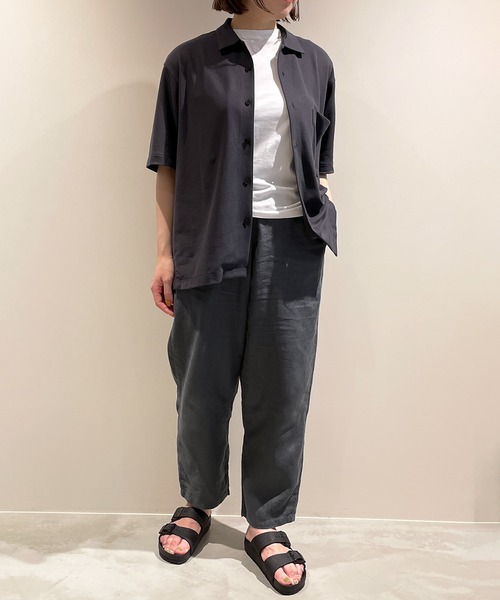 DANTON（ダントン）の「◇【DANTON】リネンイージーパンツ YLM WOMEN