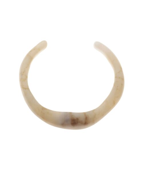 MERCURYDUO（マーキュリーデュオ）の「アクリルウェーブバングル（バングル/リストバンド・レディース・ライトブルー/アイボリー・FREE）」の6枚目の写真