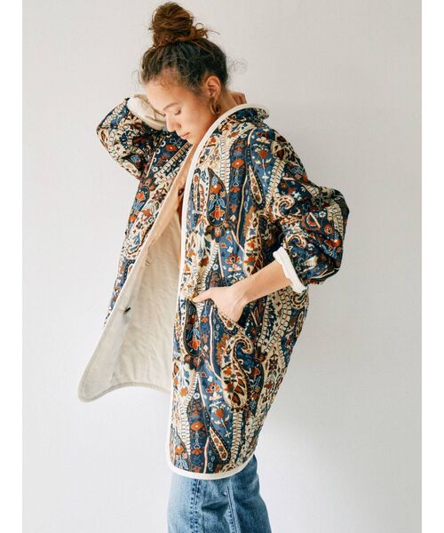 Ungrid（アングリッド）の「リバーシブルキルティングミリタリーブルゾン（ブルゾン・レディース・アイボリー/カーキ・FREE）」の16枚目の写真