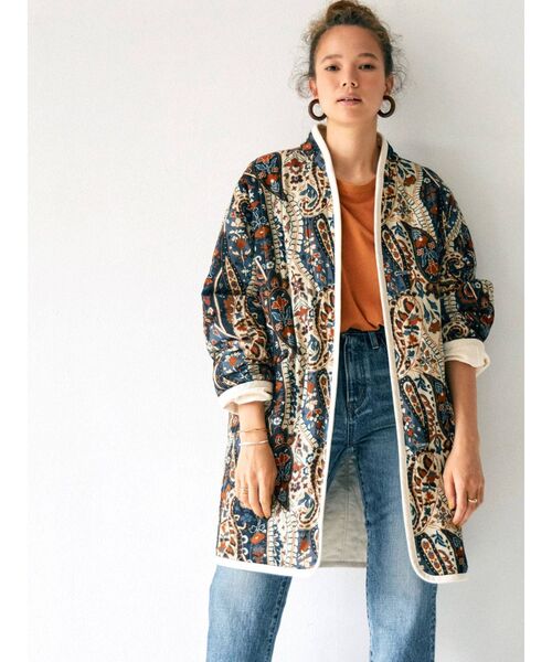 Ungrid（アングリッド）の「リバーシブルキルティングミリタリーブルゾン（ブルゾン・レディース・アイボリー/カーキ・FREE）」の6枚目の写真