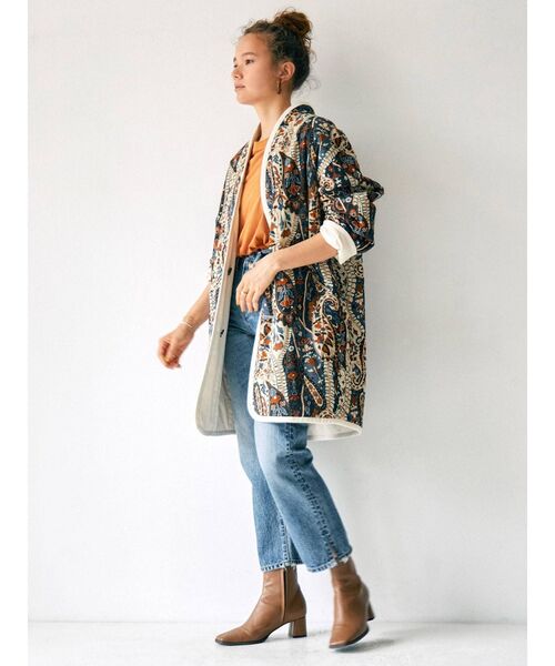 Ungrid（アングリッド）の「リバーシブルキルティングミリタリーブルゾン（ブルゾン・レディース・アイボリー/カーキ・FREE）」の3枚目の写真