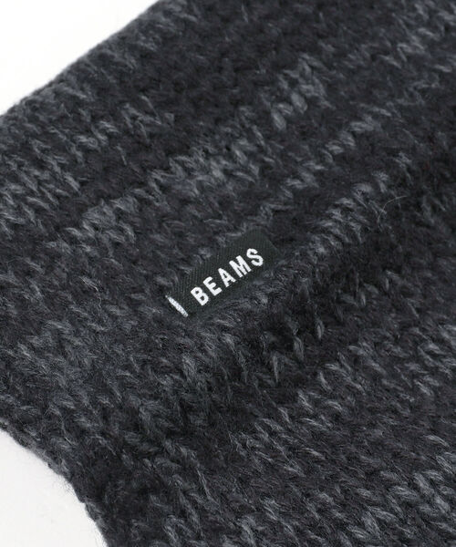 BEAMS(ビームス)の「BEAMS / ローゲージ スヌード(ネックウォーマー/スヌード・メンズ・ブラック/ネイビー/ブラック系その他4・ONE SIZE)」の7枚目の写真