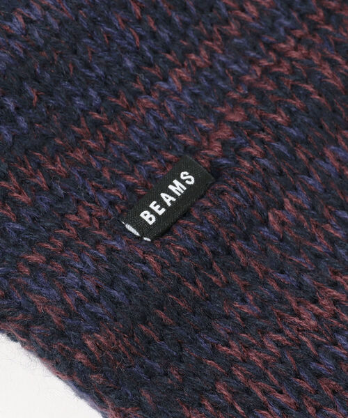 BEAMS(ビームス)の「BEAMS / ローゲージ スヌード(ネックウォーマー/スヌード・メンズ・ブラック/ネイビー/ブラック系その他4・ONE SIZE)」の13枚目の写真