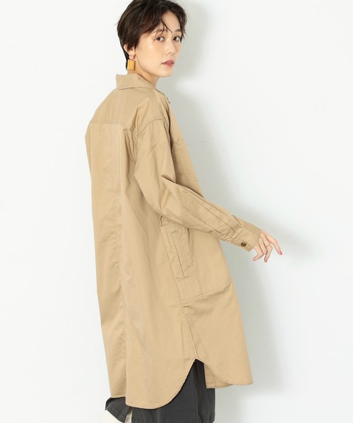 Lee（リー）の「Lee/リー ワークワンピース　ジャケット（シャツワンピース・レディース・ワンウォッシュ/ベージュ/ブラック/インディゴブルー/ブルー系その他/ブルー系その他2・SMALL/MEDIUM）」の22枚目の写真