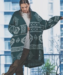 mcg2886-オルテガニットガウン (MADE IN JAPAN)