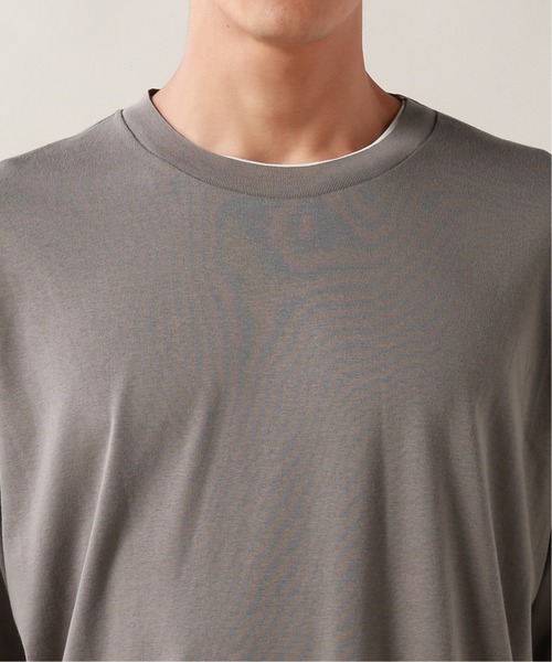 JOURNAL STANDARD（ジャーナルスタンダード）の「セーターマシン カットクルーネックニット（Tシャツ/カットソー・メンズ・ブラック/ベージュ/グレー・MEDIUM/LARGE）」の8枚目の写真