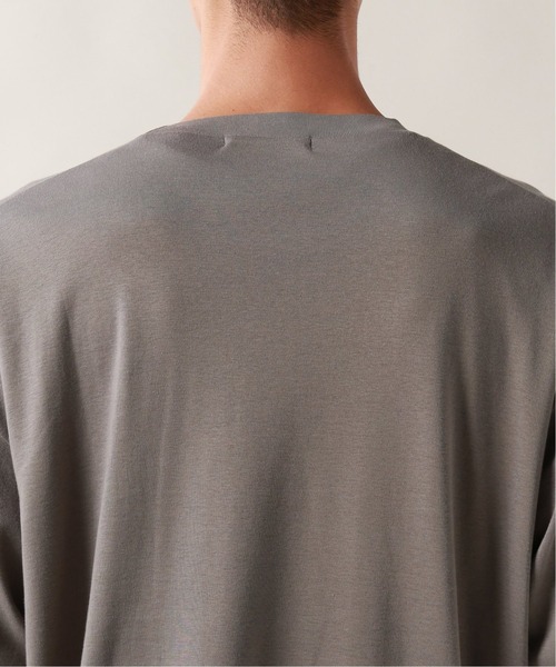 JOURNAL STANDARD（ジャーナルスタンダード）の「セーターマシン カットクルーネックニット（Tシャツ/カットソー・メンズ・ブラック/ベージュ/グレー・MEDIUM/LARGE）」の9枚目の写真