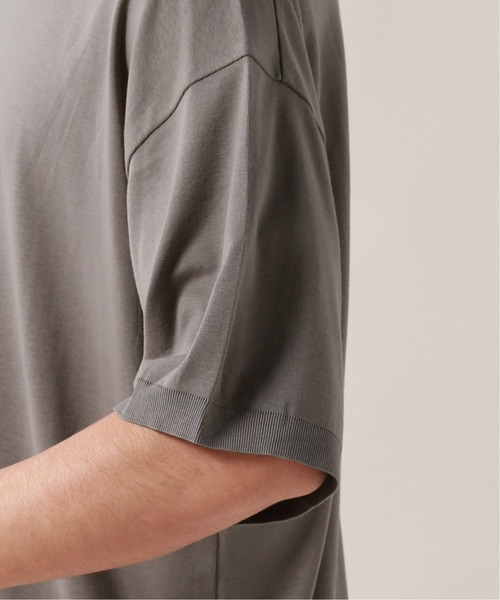 JOURNAL STANDARD（ジャーナルスタンダード）の「セーターマシン カットクルーネックニット（Tシャツ/カットソー・メンズ・ブラック/ベージュ/グレー・MEDIUM/LARGE）」の11枚目の写真