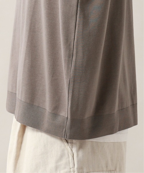 JOURNAL STANDARD（ジャーナルスタンダード）の「セーターマシン カットクルーネックニット（Tシャツ/カットソー・メンズ・ブラック/ベージュ/グレー・MEDIUM/LARGE）」の12枚目の写真