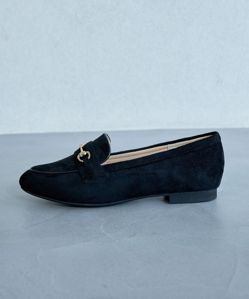 ROPE' PICNIC（ロペピクニック）の「【ROPE' PICNIC PASSAGE byHARUTA】ビット付きフラットローファー（ローファー・レディース・ブラック/チャコールグレー/グリーン系その他/ブラウン系その他2・22.5cm/23.0cm/23.5cm/24.0cm/24.5cm/25.0cm）」の5枚目の写真