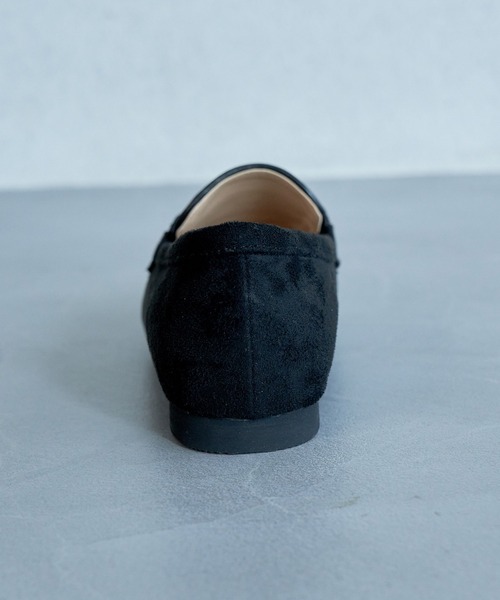 ROPE' PICNIC（ロペピクニック）の「【ROPE' PICNIC PASSAGE byHARUTA】ビット付きフラットローファー（ローファー・レディース・ブラック/チャコールグレー/グリーン系その他/ブラウン系その他2・22.5cm/23.0cm/23.5cm/24.0cm/24.5cm/25.0cm）」の10枚目の写真