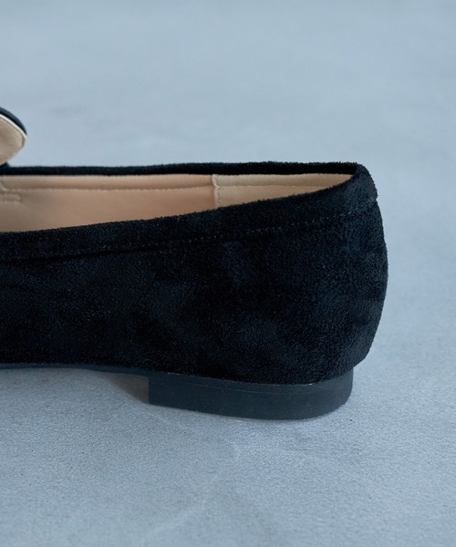 ROPE' PICNIC（ロペピクニック）の「【ROPE' PICNIC PASSAGE byHARUTA】ビット付きフラットローファー（ローファー・レディース・ブラック/チャコールグレー/グリーン系その他/ブラウン系その他2・22.5cm/23.0cm/23.5cm/24.0cm/24.5cm/25.0cm）」の8枚目の写真