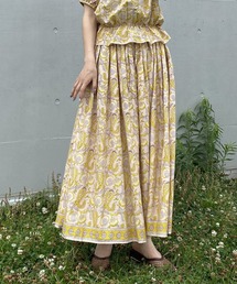 AS KNOW AS PINKY | リバーシブルなインドおでかけスカート(スカート)