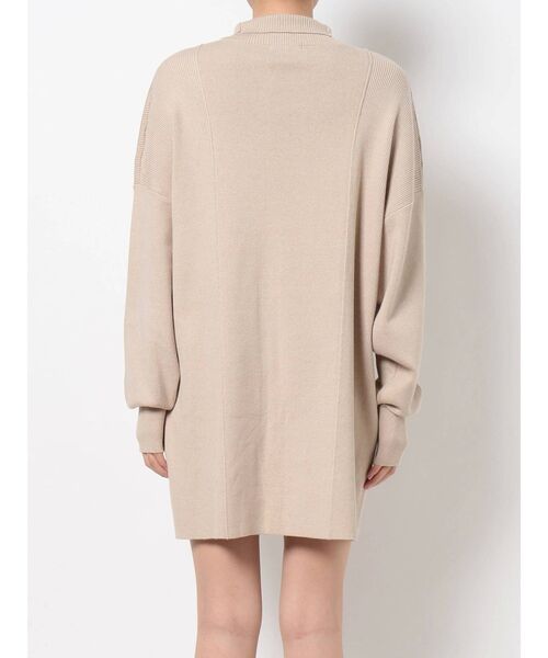 MURUA(ムルーア)の「サイドリブルーズニットワンピース(ワンピース・レディース・アイボリー/ブラック/ブルー/モカ・FREE)」の16枚目の写真