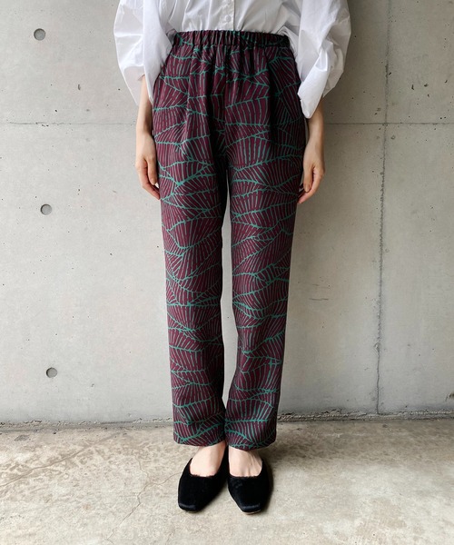 CAPRICIEUX LE'MAGE（カプリシューレマージュ）の「キカガライージーパンツ（その他パンツ・レディース・ブラック/グリーン・FREE）」の5枚目の写真