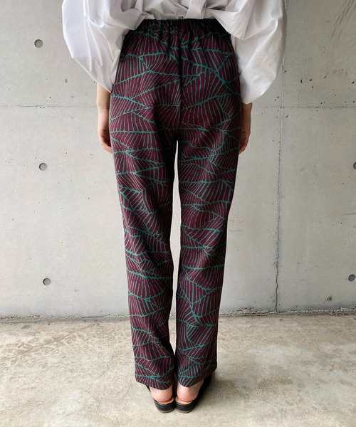 CAPRICIEUX LE'MAGE（カプリシューレマージュ）の「キカガライージーパンツ（その他パンツ・レディース・ブラック/グリーン・FREE）」の7枚目の写真