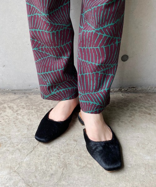 CAPRICIEUX LE'MAGE（カプリシューレマージュ）の「キカガライージーパンツ（その他パンツ・レディース・ブラック/グリーン・FREE）」の11枚目の写真