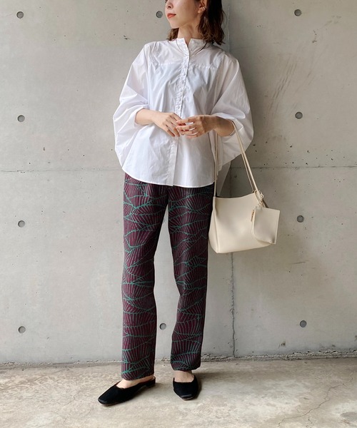 CAPRICIEUX LE'MAGE（カプリシューレマージュ）の「キカガライージーパンツ（その他パンツ・レディース・ブラック/グリーン・FREE）」の16枚目の写真