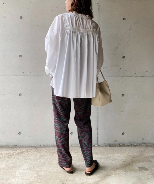 CAPRICIEUX LE'MAGE（カプリシューレマージュ）の「キカガライージーパンツ（その他パンツ・レディース・ブラック/グリーン・FREE）」の18枚目の写真