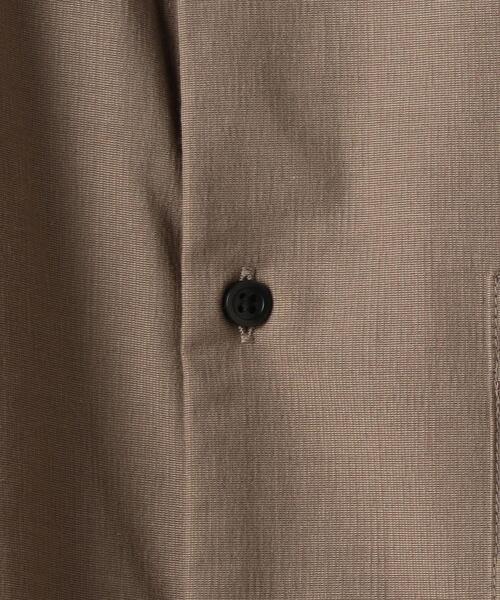 green label relaxing(グリーンレーベルリラクシング)の「<green label relaxing>トリコットコード ジャストルーズ 半袖 シャツ(シャツ/ブラウス・メンズ・ブラック/オリーブ/モカ・SMALL/MEDIUM/LARGE)」の18枚目の写真