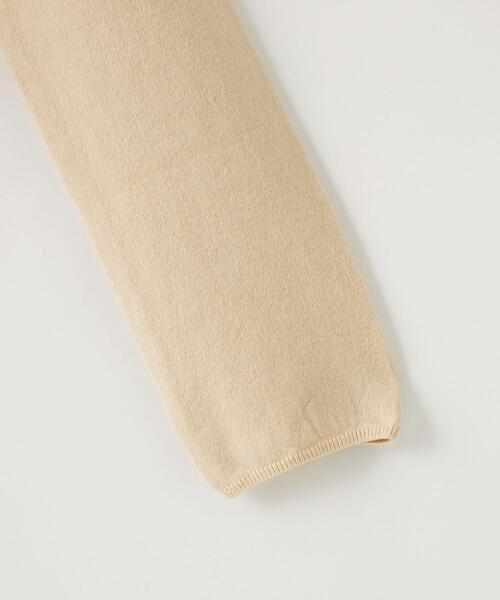 EMMEL REFINES（エメルリファインズ）の「＜EMMEL REFINES（エメル リファインズ）＞EM ケープ付き マルチウェイニット（ニット/セーター・レディース・ブラック/ダークグレー/ナチュラル・FREE）」の4枚目の写真