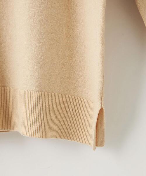 EMMEL REFINES（エメルリファインズ）の「＜EMMEL REFINES（エメル リファインズ）＞EM ケープ付き マルチウェイニット（ニット/セーター・レディース・ブラック/ダークグレー/ナチュラル・FREE）」の11枚目の写真