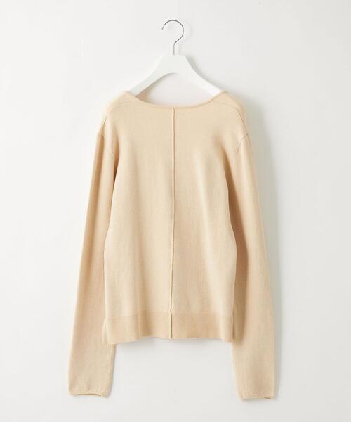 EMMEL REFINES（エメルリファインズ）の「＜EMMEL REFINES（エメル リファインズ）＞EM ケープ付き マルチウェイニット（ニット/セーター・レディース・ブラック/ダークグレー/ナチュラル・FREE）」の14枚目の写真