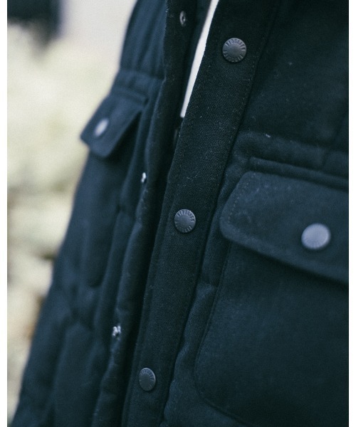 FIDELITY(フィデリティ)の「【FIDELITY フィデリティ】MEN'S ETERMIN REGULAR CPO DOWN PLAIN(ダウンジャケット/コート・メンズ・ブラック・MEDIUM/SMALL/LARGE)」の6枚目の写真
