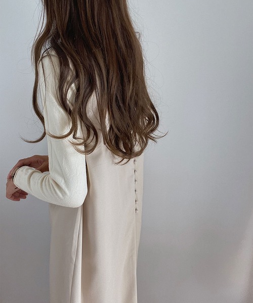 LAUIR（ラウアー）の「2wayロングジレ（ベスト・レディース・ブラック/ベージュ/キャメル・MEDIUM/LARGE）」の9枚目の写真