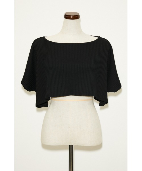 THROW by SLY(スローバイスライ)の「THROW LAYERED DESIGN TOPS レイヤードデザイン トップス(Tシャツ/カットソー・レディース・ホワイト/ブラック/グリーン・FREE)」の22枚目の写真