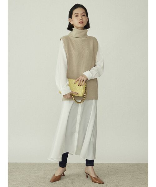 COTORICA（コトリカ）の「オフタートルベスト×フレアーシャツワンピース（ワンピース・レディース・オフホワイト/ブラウン/その他/その他1・FREE）」の17枚目の写真