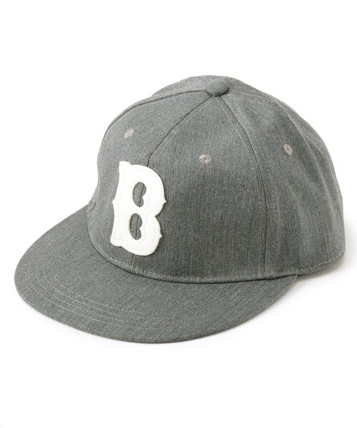 BASECONTROL(ベースコントロール)の「◆KIDS Bワッペン ツイルベースボールキャップ(キャップ・キッズ・ネイビー/ブラック/ダークグレー/ライトベージュ/ブラック系8/ダークグリーン系8・99)」の1枚目の写真