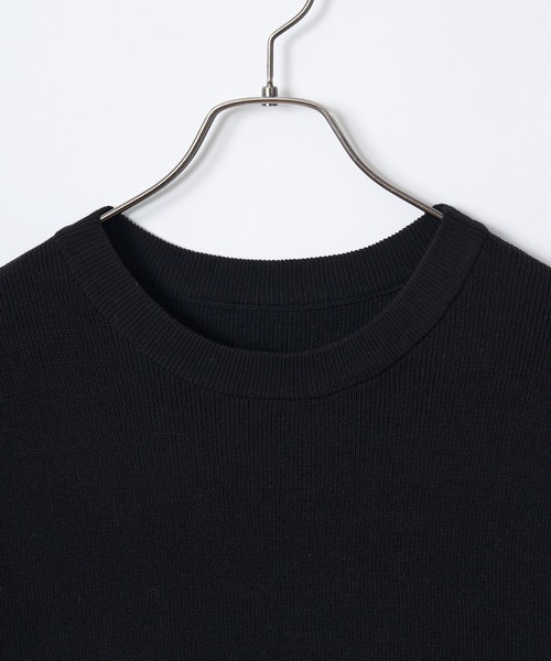 CIAOPANIC(チャオパニック)の「強撚コットンニットベスト(ニット/セーター・メンズ・ブラック/ブラウン/ボルドー・MEDIUM/LARGE)」の7枚目の写真