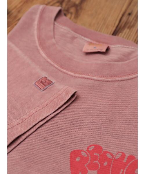 Green　Parks（グリーンパークス）の「■RUSSELL ATHLETIC プリントロンT＊（Tシャツ/カットソー・レディース・チャコールグレー/ピンク/アイボリー/ラベンダー・FREE）」の16枚目の写真