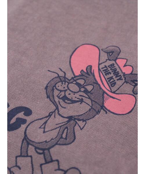 Green　Parks（グリーンパークス）の「■RUSSELL ATHLETIC プリントロンT＊（Tシャツ/カットソー・レディース・チャコールグレー/ピンク/アイボリー/ラベンダー・FREE）」の22枚目の写真