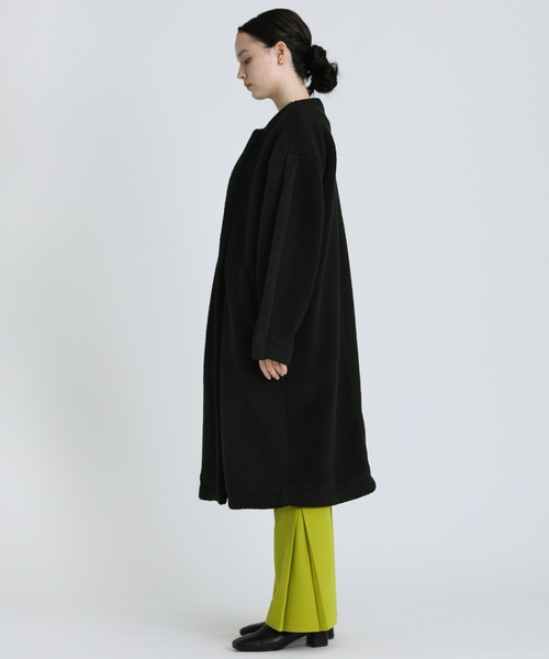 select MOCA(セレクトモカ)の「2021 AW ロングボアコート(その他アウター・レディース・ブラック/ネイビー/ライトベージュ・FREE)」の16枚目の写真