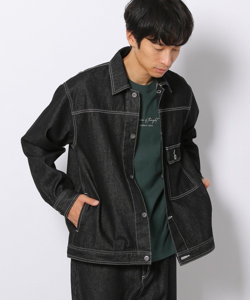 LAKOLE（ラコレ）の「デニムトラックジャケット / 217592（デニム