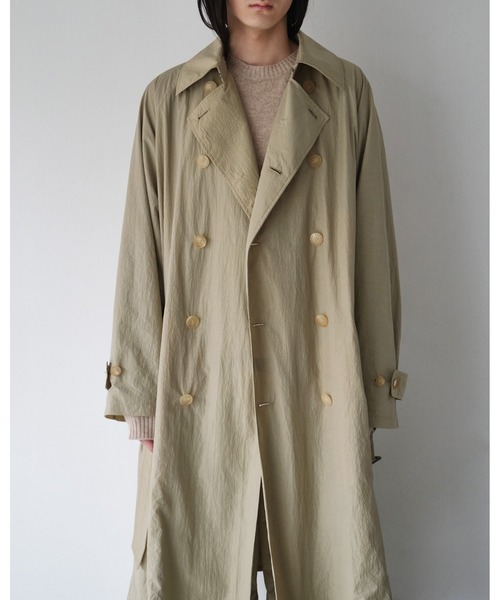 最新のデザイン Blanc Bl 21a Wptc トレンチコート オーバーサイズ ウォータープルーフ Coat Trench Waterproof ブランワイエム Ym トレンチコート Newtonsmilecentre Com