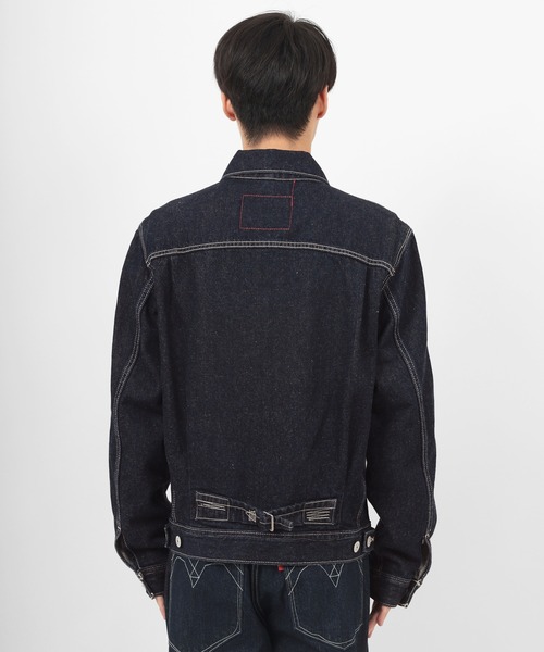 Levi's RED(リーバイスレッド)の「【Levi’s Red/リーバイス レッド】ルーズフィット デニムジャケット/ TRUCKER JACKET(デニムジャケット・メンズ・インディゴブルー・S/M/L)」の7枚目の写真