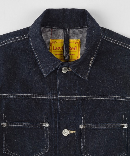 Levi's RED(リーバイスレッド)の「【Levi’s Red/リーバイス レッド】ルーズフィット デニムジャケット/ TRUCKER JACKET(デニムジャケット・メンズ・インディゴブルー・S/M/L)」の18枚目の写真
