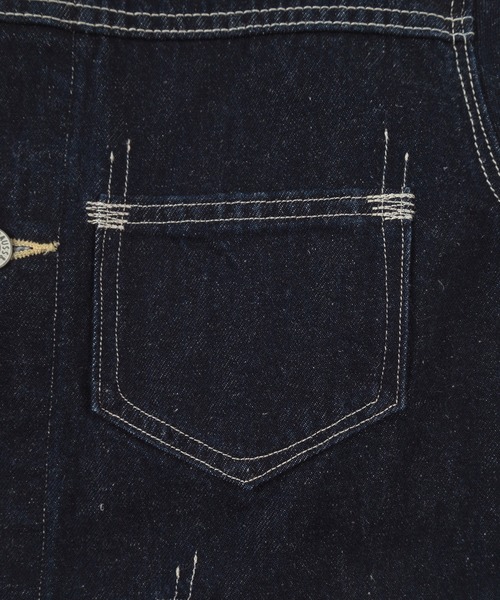 Levi's RED(リーバイスレッド)の「【Levi’s Red/リーバイス レッド】ルーズフィット デニムジャケット/ TRUCKER JACKET(デニムジャケット・メンズ・インディゴブルー・S/M/L)」の16枚目の写真